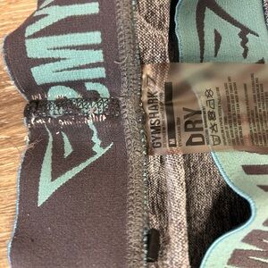 Gymshark Gray and Teal Activewear
